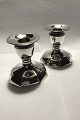 Sterling Silver 
Candlesticks 
(French?) 
Measures H 8 
cm(3 5/32 in) 
Combined Weight 
435 gr/15.27 
...