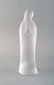 Lalique. Madonna figurine in clear art glass. 1960