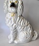 Large 
Staffordshire 
dog faience 
figure, approx. 
1840, England. 
With painting 
and gilding. H: 
35 ...