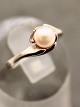 Sterling silver 
ring size 50 
with pearl 
stamped BH 925s 
Denmark For B 
Hertz Nr. 
401565