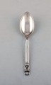 Georg Jensen "Acorn" dessert spoon in sterling silver. Two pieces in stock.
