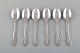 Georg Jensen "Lily of the Valley" cutlery. Six teaspoons in sterling silver.
