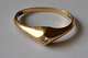 14 carat gold 
ring with 
brilliant, 20th 
century 
Denmark. 
Stamped: SH. 
Size: 52. 
Weight: 1.4 ...