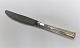 Champagne. 
Silver cutlery 
(830). Dinner 
knife. Length 
21.2 cm. 
