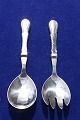 Danish silver 
flatware 
cutlery Danish 
table 
silverware of 
three towers 
silver. 
Salad set with 
...