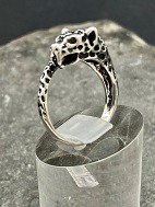Sterling silver snake ring