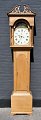 English long 
case clock in 
oak, approx. 
1800. With 8 
days of work. 
With swan top 
and full ...