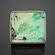 Børge Bottelet 
silver 
jewellery. 
Børge 
Bottelet; A 
ring of silver, 
set with a 
rectangular big 
...