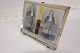 Double-Photo frame, antique
This double-frame is made of thick glass with 
place for 2 photos and with a back made of wood
About 1900
About 11cm x 13cm
We have a large choice of photo frames
Please contact us for further information