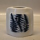 B&G 5419 Oval 
Modern vase 
with blue 
decoration 14 x 
12.5 cm Else 
Kamp Jensen  
Bing and 
Grondahl ...