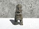 Greenlandic soapstone figure, 13 cm high, 5.5 cm wide. Good condition