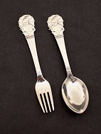 Silver children cutlery 