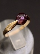 8 carat gold ring size 52 with amethyst