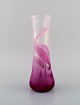Paul Hoff for 
Costa Boda. 
Vase in art 
glass with pink 
flamingo. 
Swedish design, 
late 20th ...