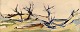 Torgny Forsberg 
(1920-1992), 
Swedish 
painter. Oil on 
board. 
Modernist 
landscape. 1960 
/ ...