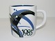 Royal 
Copenhagen, 
small year mug 
from 1985.
Designed by 
Ivan Weiss.
Factory ...