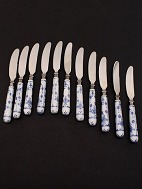 Knives with blue fluted handle