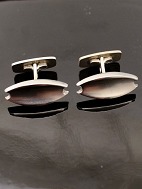 Cufflinks 2.5 x 1 cm. stamped Warming sterling Denmark