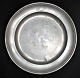 German 
pewter plate, 
1881. Germany. 
Stamped: Prob 
Zinn. Selb. On 
tab: 
Inscription KD 
1881, Dia: ...