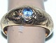 Gold ring with 
aquamarine 14 
Karat
Size 56,