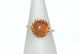Gold ring with 
amber 14 Karat
Stamp: 585, 
AMBERGULD
Size: 52 / 
16.55 mm.
None or almost 
...