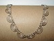 Silver 
Necklace, 
makred 925 H.S.
Variabel 
length from 39 
to 45 cm.
Weight 15.6 
gram.