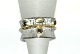 Designers Favorites ring, Sterling silver 342925 Silver, Rhodium plated, 18K gold ...