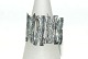 Finger ring Oxidized Sterling silver
Size 56