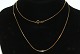 Venezia 
Necklace in 14 
carat gold with 
glossy surface
Stamp: Au585, 
BNH
Length: 60 ...