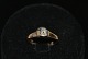 14 carat Gold ring with the diamond
Ring size 52