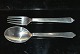 Pyramide Lunch 
Cutlery
spoon in 1931 
+ Fork 1930
GJ # 21 + 22
Length 16.5 
+16 cm.
Design: ...