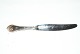 Dinner Knife w 
/ saw cut 
Rococo, Danish 
silver cutlery
W & S 
Sørensen, 
Horsens Silver
Length ...