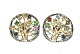 Designers Favorites Earrings, Sterling SilverRhodium 18 carat gold platingStone:14 x ...