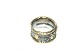 Designers Favorites ring, Sterling silver 238Black Rhodium and 18 karat gold coatingSize: 56 ...