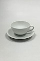 Royal 
Copenhagen 
Salto White 
Dinnerware Tea 
Cup and Saucer. 
Measures Cup: 
5.4 cm / 2 1/8 
in. x ...