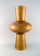 Large art glass 
vase with gold 
decoration.
Scandinavian 
design, app. 
1970s.
In good 
condition ...
