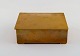 Just Andersen, Denmark. Bronze jewelry box / lidded box. Model Number B1910. 
1940