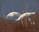 Lisa Johansson, 
Swedish artist. 
Wool on board. 
Modernist 
mountain 
landscape. Late 
20th ...