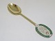 Anton Michelsen 
guilded 
sterling 
silver, 
commemorative 
spoon from 
1968.
The wedding of 
...