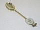 Anton Michelsen 
guilded 
sterling 
silver, 
commemorative 
spoon from 
1967.
The wedding of 
...