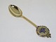 Anton Michelsen 
guilded 
sterling 
silver, 
commemorative 
spoon from 
1972.
The crowning 
of Queen ...