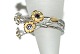 Designers Favorites ring, Sterling silver 347White Rhodium and 18 karat gold platingRing ...