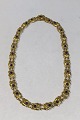 Georg Jensen 
18K Gold 
Necklace with 
Saphires No 249 
Measures  37,5 
cm(14 49/64 in) 
Weight ...