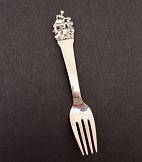 H C Andersen child fork 14.5 cm. 