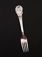 Silver children's fork 
