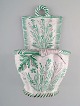 Emile Gallé 
(1846-1904) for 
St. Clement, 
Nancy. Large 
antique flower 
pot for wall 
hanging in ...
