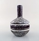 Upsala-Ekeby, 
Sweden. vase 
with narrow 
neck in glazed 
ceramics. 
1960's.
In very good 
...
