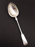 Silver plated large 39 cm. mussel serving spoon