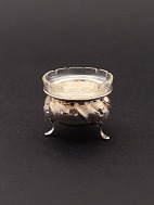 Cohr 830 silver salt celler with glass insert