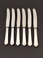 Hans Hansen arve silver no. 4 set of 6 knives